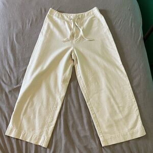 Lee Women\s Drawstring Sweatpants in Cream